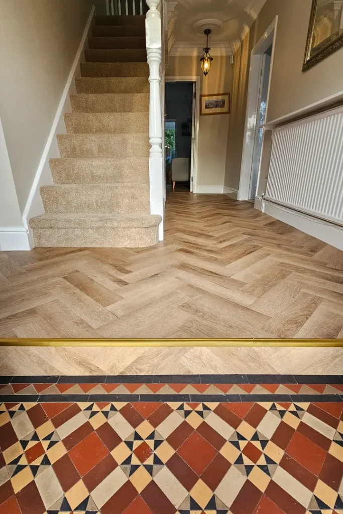 Herringbone Ltv Hallway